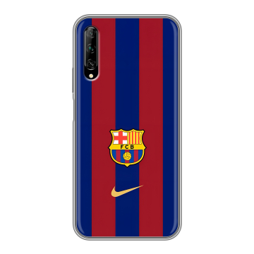 Силиконовый противоударный чехол на Huawei Y9s с принтом Барселона Barcelona