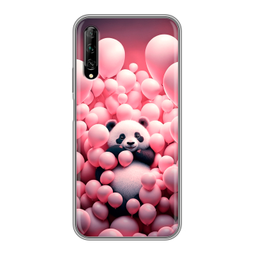Силиконовый противоударный чехол на Huawei Y9s с принтом Панда