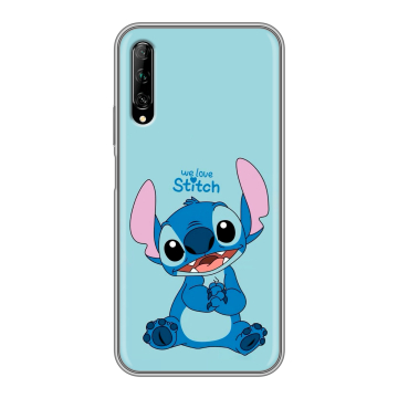 Силиконовый противоударный чехол на Huawei Y9s с принтом Лило и Стич