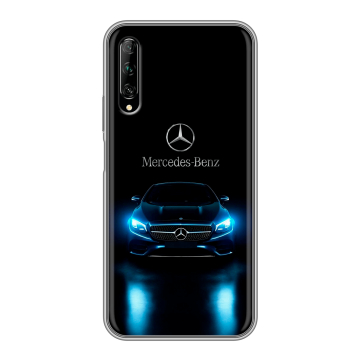 Силиконовый противоударный чехол на Huawei Y9s с принтом Mercedes Мерседес