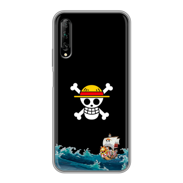Силиконовый противоударный чехол на Huawei Y9s с принтом One Piece Ван Пис Силиконовый противоударный чехол на Huawei Y9s с принтом One Piece Ван Пис