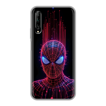 Силиконовый противоударный чехол на Huawei Y9s с принтом Spiderman Человек паук