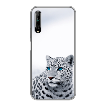 Силиконовый противоударный чехол на Huawei Y9s с принтом женский