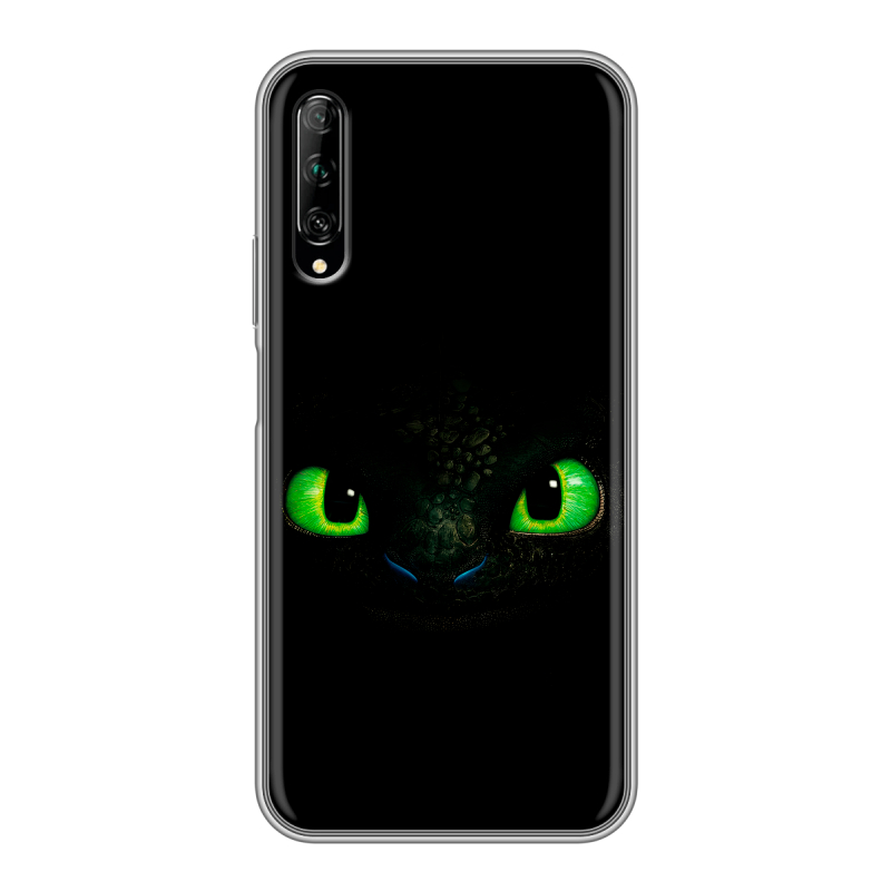 Силиконовый противоударный чехол на Huawei Y9s с принтом Как приручить дракона Силиконовый противоударный чехол на Huawei Y9s с принтом Как приручить дракона