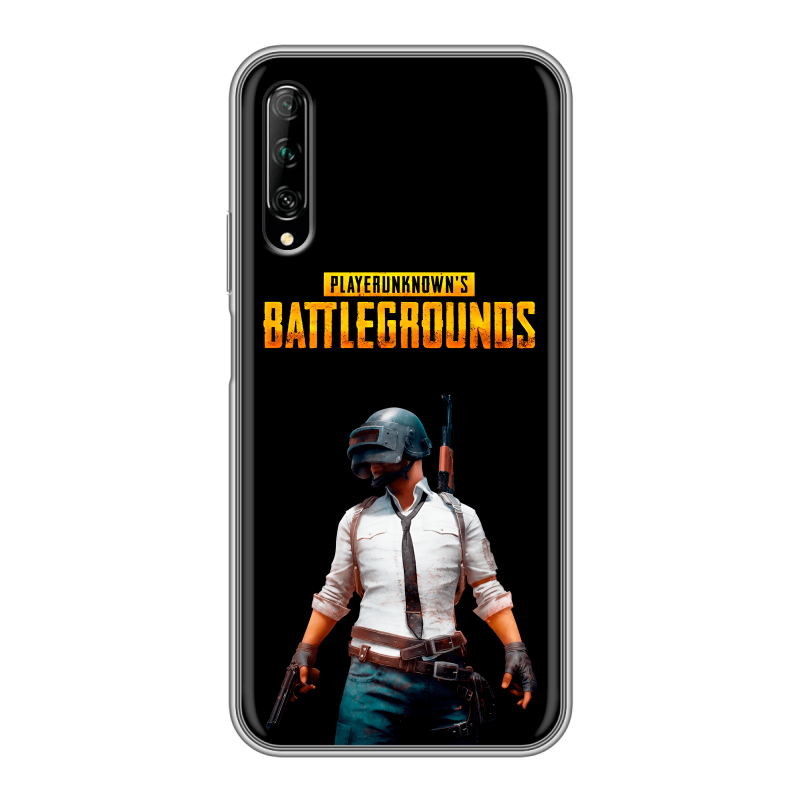 Силиконовый противоударный чехол на Huawei Y9s с принтом PUGB ПАГБ Силиконовый противоударный чехол на Huawei Y9s с принтом PUGB ПАГБ
