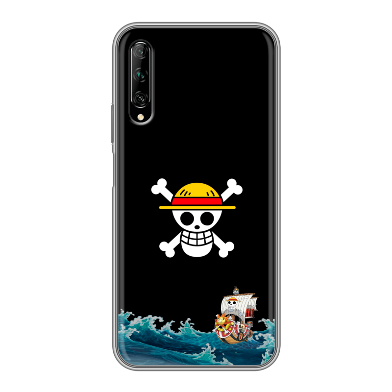 Силиконовый противоударный чехол на Huawei Y9s с принтом One Piece Ван Пис Силиконовый противоударный чехол на Huawei Y9s с принтом One Piece Ван Пис