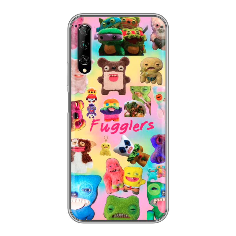 Силиконовый противоударный чехол на Huawei Y9s с принтом Флагер Fuggler Силиконовый противоударный чехол на Huawei Y9s с принтом Флагер Fuggler