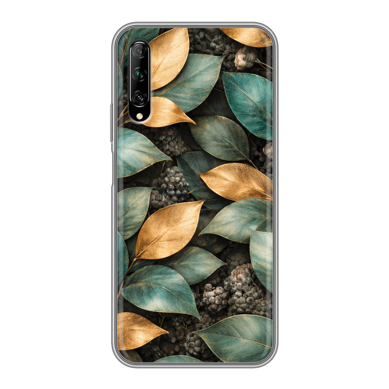 Силиконовый противоударный чехол на Huawei Y9s с принтом женский Силиконовый противоударный чехол на Huawei Y9s с принтом женский