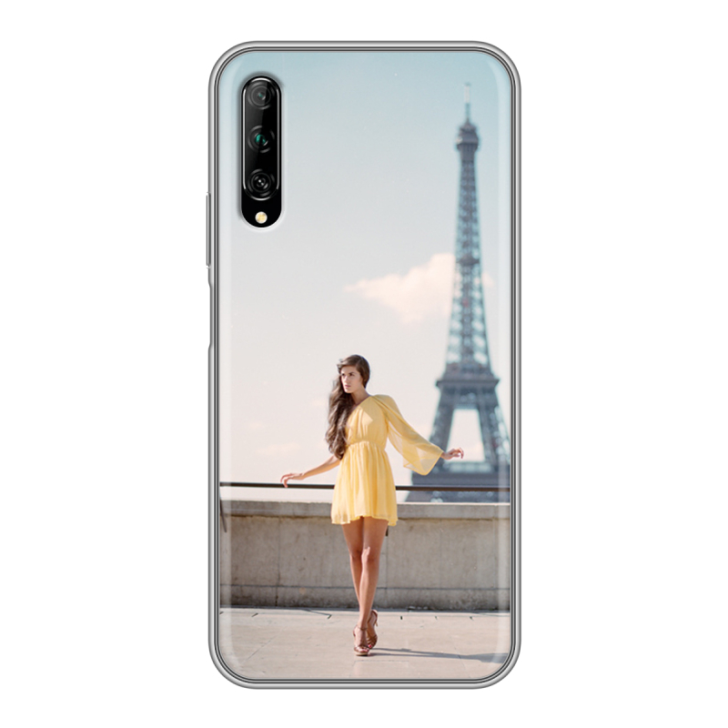 Силиконовый противоударный чехол на Huawei Y9s с принтом Париж Силиконовый противоударный чехол на Huawei Y9s с принтом Париж