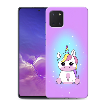 Силиконовый чехол на Samsung Galaxy Note 10 Lite с принтом Единорог Силиконовый чехол на Samsung Galaxy Note 10 Lite с принтом Единорог