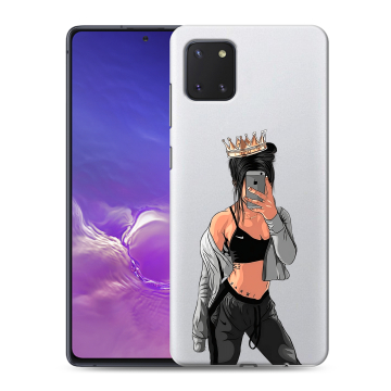 Силиконовый чехол на Samsung Galaxy Note 10 Lite с принтом Женские принты Силиконовый чехол на Samsung Galaxy Note 10 Lite с принтом Женские принты