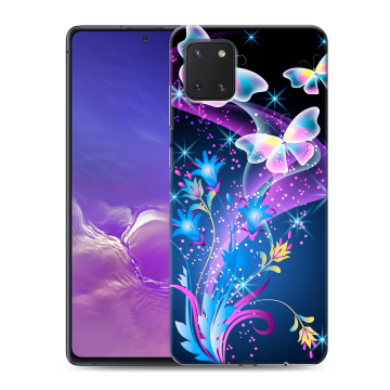 Силиконовый чехол на Samsung Galaxy Note 10 Lite с принтом Бабочки Силиконовый чехол на Samsung Galaxy Note 10 Lite с принтом Бабочки
