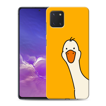 Силиконовый чехол на Samsung Galaxy Note 10 Lite с принтом Утка Силиконовый чехол на Samsung Galaxy Note 10 Lite с принтом Утка