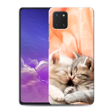 Силиконовый чехол на Samsung Galaxy Note 10 Lite с принтом Котята Силиконовый чехол на Samsung Galaxy Note 10 Lite с принтом Котята