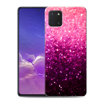Силиконовый чехол на Samsung Galaxy Note 10 Lite с принтом Блестки Силиконовый чехол на Samsung Galaxy Note 10 Lite с принтом Блестки