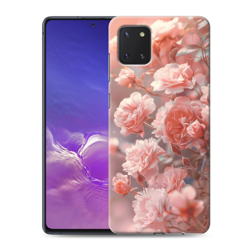 Силиконовый чехол на Samsung Galaxy Note 10 Lite с принтом Розовые розы Силиконовый чехол на Samsung Galaxy Note 10 Lite с принтом Розовые розы