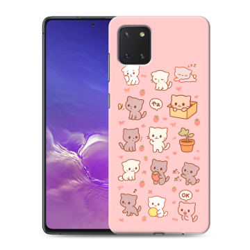 Силиконовый чехол на Samsung Galaxy Note 10 Lite с принтом Hello Kitty Хелоу Кити Силиконовый чехол на Samsung Galaxy Note 10 Lite с принтом Hello Kitty Хелоу Кити