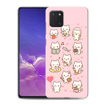 Силиконовый чехол на Samsung Galaxy Note 10 Lite с принтом Hello Kitty Хелоу Кити Силиконовый чехол на Samsung Galaxy Note 10 Lite с принтом Hello Kitty Хелоу Кити