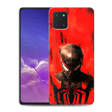 Силиконовый чехол на Samsung Galaxy Note 10 Lite с принтом человек паук spiderman Силиконовый чехол на Samsung Galaxy Note 10 Lite с принтом человек паук spiderman