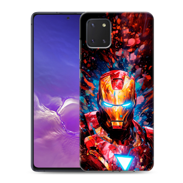 Силиконовый чехол на Samsung Galaxy Note 10 Lite с принтом Железный человек Ironman Силиконовый чехол на Samsung Galaxy Note 10 Lite с принтом Железный человек Ironman