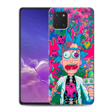 Силиконовый чехол на Samsung Galaxy Note 10 Lite с принтом Рик и Морти Rick Morty Силиконовый чехол на Samsung Galaxy Note 10 Lite с принтом Рик и Морти Rick Morty