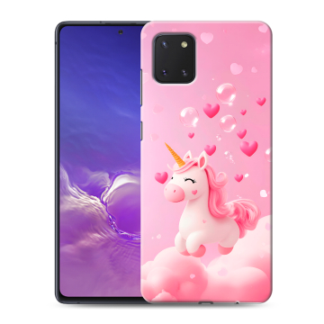 Силиконовый чехол на Samsung Galaxy Note 10 Lite с принтом Единорог Силиконовый чехол на Samsung Galaxy Note 10 Lite с принтом Единорог