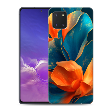 Силиконовый чехол на Samsung Galaxy Note 10 Lite с принтом Цветы