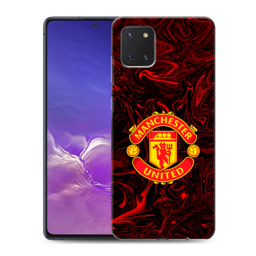 Силиконовый чехол на Samsung Galaxy Note 10 Lite с принтом Manchester United