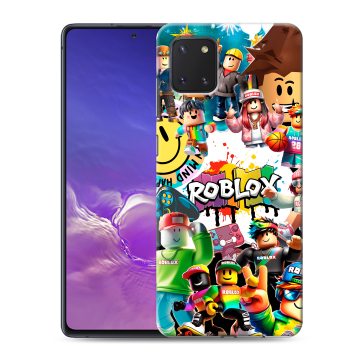 Силиконовый чехол на Samsung Galaxy Note 10 Lite с принтом Roblox Роблокс Силиконовый чехол на Samsung Galaxy Note 10 Lite с принтом Roblox Роблокс