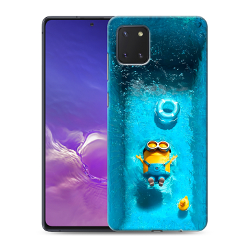 Силиконовый чехол на Samsung Galaxy Note 10 Lite с принтом Миньоны Силиконовый чехол на Samsung Galaxy Note 10 Lite с принтом Миньоны