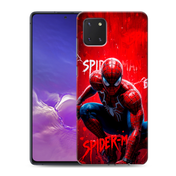 Силиконовый чехол на Samsung Galaxy Note 10 Lite с принтом Spiderman Человек паук Силиконовый чехол на Samsung Galaxy Note 10 Lite с принтом Spiderman Человек паук