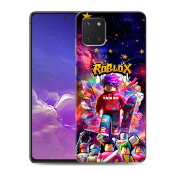 Силиконовый чехол на Samsung Galaxy Note 10 Lite с принтом Roblox Роблокс Силиконовый чехол на Samsung Galaxy Note 10 Lite с принтом Roblox Роблокс