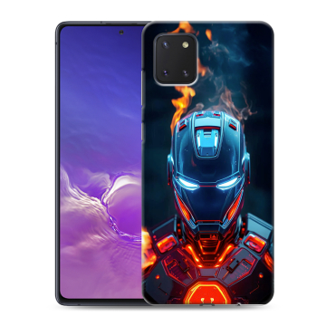 Силиконовый чехол на Samsung Galaxy Note 10 Lite с принтом IronMan Железный человек Силиконовый чехол на Samsung Galaxy Note 10 Lite с принтом IronMan Железный человек