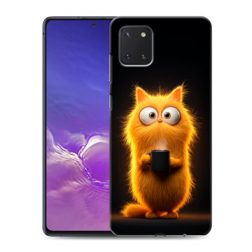 Силиконовый чехол на Samsung Galaxy Note 10 Lite с принтом Смешной кот Силиконовый чехол на Samsung Galaxy Note 10 Lite с принтом Смешной кот