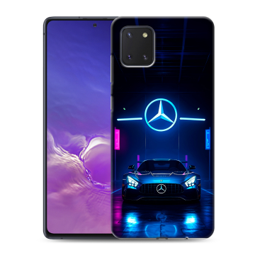 Силиконовый чехол на Samsung Galaxy Note 10 Lite с принтом Mercedes Мерседес Силиконовый чехол на Samsung Galaxy Note 10 Lite с принтом Mercedes Мерседес