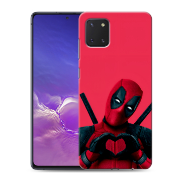 Силиконовый чехол на Samsung Galaxy Note 10 Lite с принтом Дедпул Deadpool Силиконовый чехол на Samsung Galaxy Note 10 Lite с принтом Дедпул Deadpool