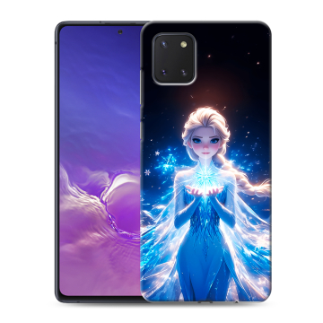Силиконовый чехол на Samsung Galaxy Note 10 Lite с принтом Холодное сердце Frozen Силиконовый чехол на Samsung Galaxy Note 10 Lite с принтом Холодное сердце Frozen