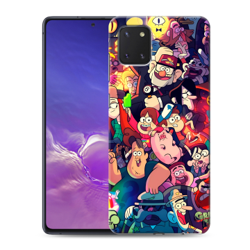 Силиконовый чехол на Samsung Galaxy Note 10 Lite с принтом Gravity Falls Гравити Фолз Силиконовый чехол на Samsung Galaxy Note 10 Lite с принтом Gravity Falls Гравити Фолз