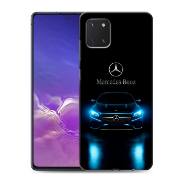 Силиконовый чехол на Samsung Galaxy Note 10 Lite с принтом Mercedes Мерседес Силиконовый чехол на Samsung Galaxy Note 10 Lite с принтом Mercedes Мерседес