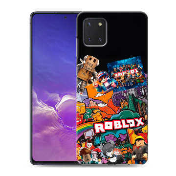 Силиконовый чехол на Samsung Galaxy Note 10 Lite с принтом Roblox Роблокс Силиконовый чехол на Samsung Galaxy Note 10 Lite с принтом Roblox Роблокс