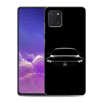 Силиконовый чехол на Samsung Galaxy Note 10 Lite с принтом Mercedes Мерседес Силиконовый чехол на Samsung Galaxy Note 10 Lite с принтом Mercedes Мерседес