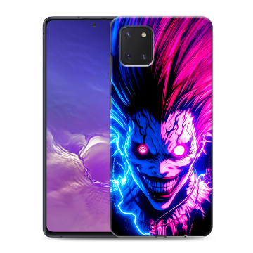 Силиконовый чехол на Samsung Galaxy Note 10 Lite с принтом Death note Тетрадь смерти