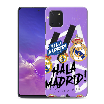 Силиконовый чехол на Samsung Galaxy Note 10 Lite с принтом Real Madrid Реал Мадрид Силиконовый чехол на Samsung Galaxy Note 10 Lite с принтом Real Madrid Реал Мадрид