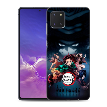 Силиконовый чехол на Samsung Galaxy Note 10 Lite с принтом Demon Slayer Клинок рассекающий демонов Силиконовый чехол на Samsung Galaxy Note 10 Lite с принтом Demon Slayer Клинок рассекающий демонов