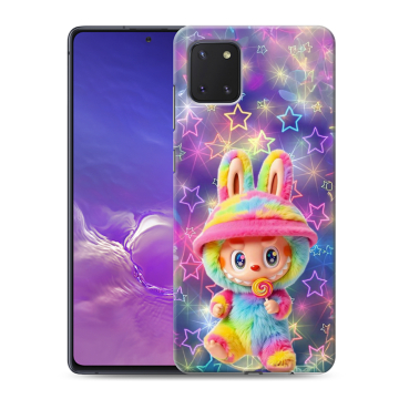 Силиконовый чехол на Samsung Galaxy Note 10 Lite с принтом Labubu Лабубу Силиконовый чехол на Samsung Galaxy Note 10 Lite с принтом Labubu Лабубу