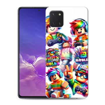 Силиконовый чехол на Samsung Galaxy Note 10 Lite с принтом Roblox Роблокс Силиконовый чехол на Samsung Galaxy Note 10 Lite с принтом Roblox Роблокс