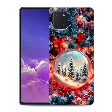 Силиконовый чехол на Samsung Galaxy Note 10 Lite с принтом Новый год