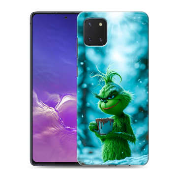 Силиконовый чехол на Samsung Galaxy Note 10 Lite с принтом Новый год гринч