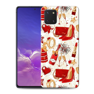 Силиконовый чехол на Samsung Galaxy Note 10 Lite с принтом Новый год