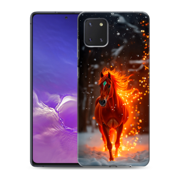 Силиконовый чехол на Samsung Galaxy Note 10 Lite с принтом Новый год